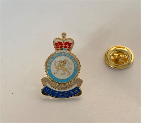 Royal Air Force Police Rafp Veteran Pin Badge Etsy Uk