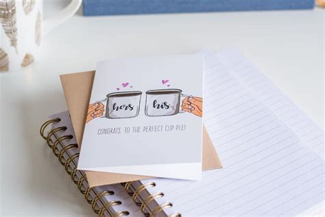 8 Sweet Engagement Card Designs To Give To The Newly Hitched Couple