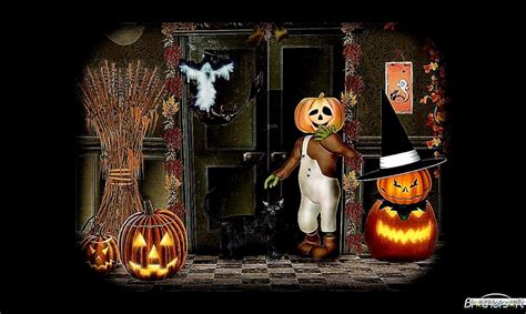 Animated Halloween Screensavers With Sound Free Hd Wallpapers
