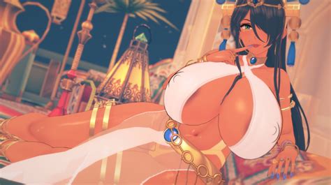 Rule 34 3d Ancient Egypt Ancient Egyptian Breasts Crown Dark Skin