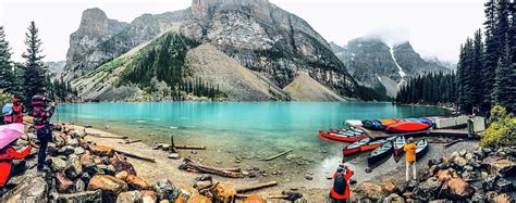 Moraine Lake In Banff Np Photograph By Charlotte Couchman Fine Art