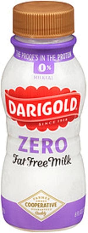 Darigold Zero Fat Free Darigold Zero Fat Free Milk 0 Nutrition