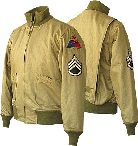 Fury Brad Pitt Ww2 Military Jacket Us Army Ww2 Tanker Cotton Mens