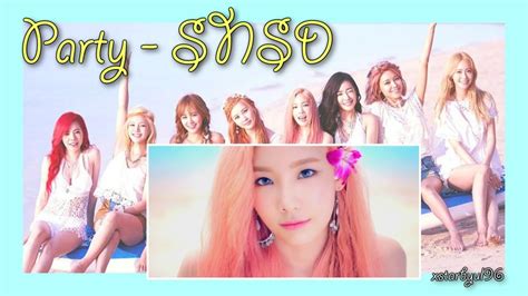 [cover] Snsd 소녀시대 Party Youtube
