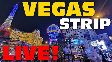 Las Vegas Livestream Walking The Strip Saturday Youtube