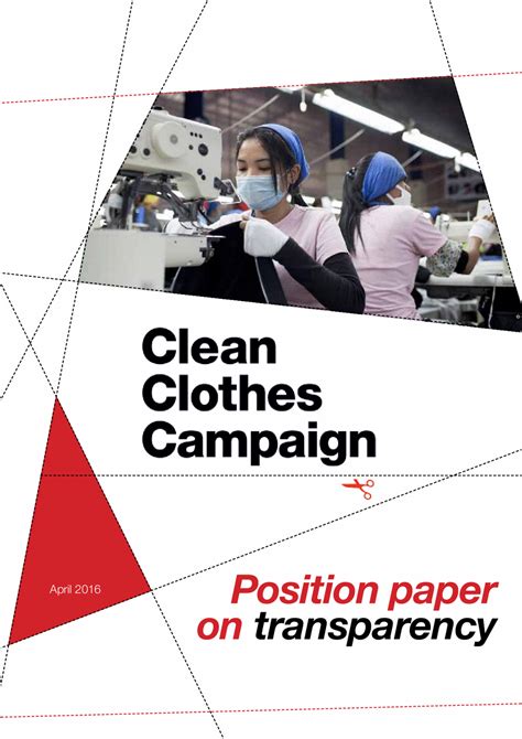 Similar to argument papers, a strong position paper supports one side of chosen issues, just like in any hot debate. Clean Clothes Campaign position paper with demands on ...