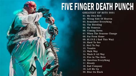 Five Finger Death Punch Greatest Hits Full Album Best Songs Of Five Finger Death Punch 2021
