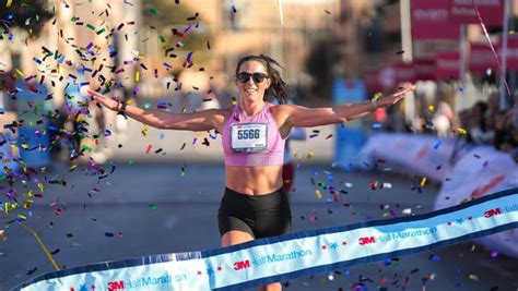 Gray Holds On To Win 3m Half Marathon Kieffer Wins Womens Race