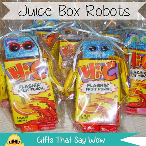 Ts That Say Wow Fun Crafts And T Ideas How To Make Juice Box
