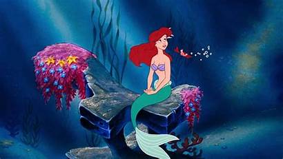 Mermaid Ariel Disney Sea Underwater Princess Cartoon