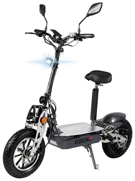 Eflux E Scooter Vision X2 Elektro Roller Mit Straßenzulassung Klappbar