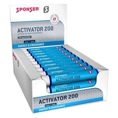 Sponser Activator 200 Energy Ampullen 25 Ml Kaufen Vitaminplus