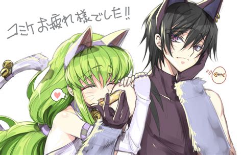 C C And Lelouch Lamperouge Code Geass Drawn By Creayus Danbooru