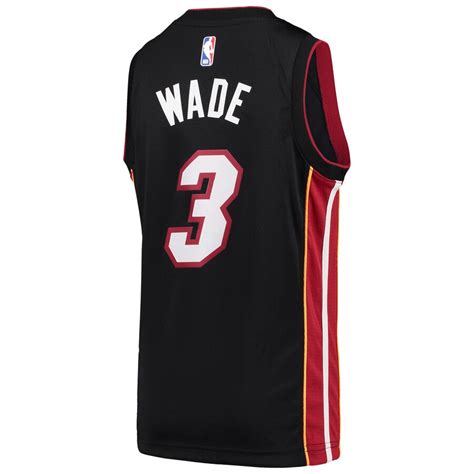 Dwyane Wade Miami Heat Nike Youth Team Swingman Jersey Icon Edition