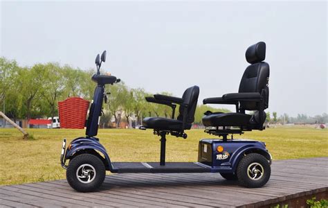 Cheap Handicapped 2 Seats Tandem Mobility Scooter Buy Double Seats