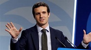 Pablo Casado se presenta como candidato a la presidencia del PP