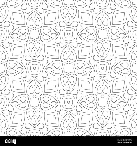 Repeating Geometric Tiles With Stripe Elementsretained White Elements