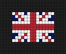 United Kingdom Flag Pixel Art en 2023 | Bandera de inglaterra, Tutorial ...