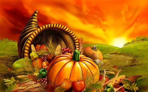 Thanksgiving Scenes Wallpaper Wallpapersafari