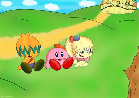 Kirby Right Back At Ya Kirby Tiff And Tuff By Autotfnt979 On Deviantart