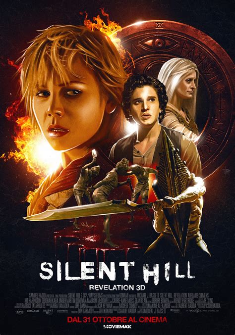 Silent Hill Revelation 3ds New Italian Poster Ign