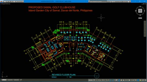 Download contoh laporan perhitungan struktur rumah tinggal full version 2. Download Denah Rumah Klub Golf Format DWG AutoCAD - Asdar Id