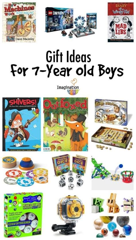 This list of gift ideas for 10 year old boys include different types of items to fit different interests and likes. Gifts for 7-Year Old Boys | Birthday gifts for boys, 7 ...