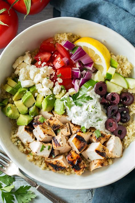 Grilled Chicken Veggie Bowls : +13 Cooking Videos