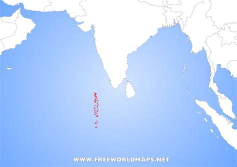Dissipate Goose Reductor Maldives Map In World Map Bargain Foster