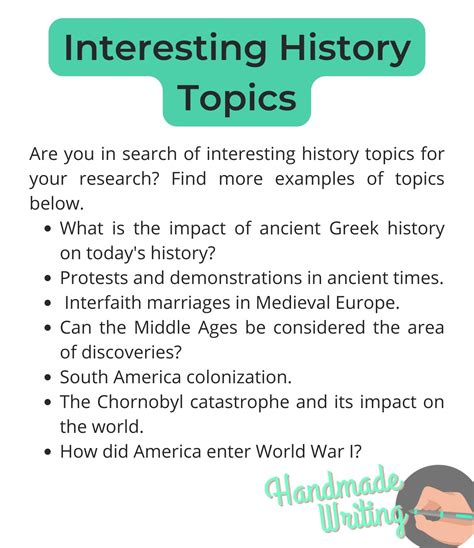 Shortlist Of Captivating History Topics For Your Paper