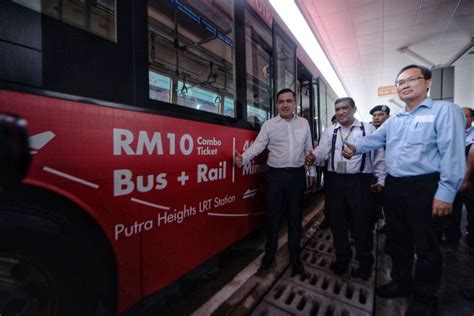 The escalator down to the transport hub on level 1. Rapid KL unveils own shuttle service from Putra Heights ...