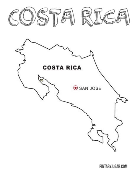 Dibujos De Mapa De Costa Rica Para Colorear Para Colorear Pintar E Porn Sex Picture