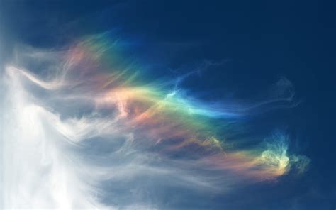 Hd Wallpaper Spectrum Clouds Rainbow Sky Color Wallpaper Flare