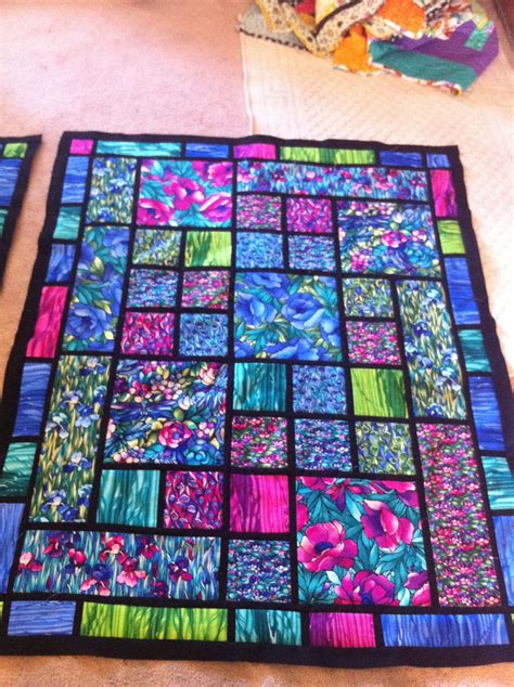 Stained Glass Window Quilt Quilts Stained Glass Quilt Quilt Patterns