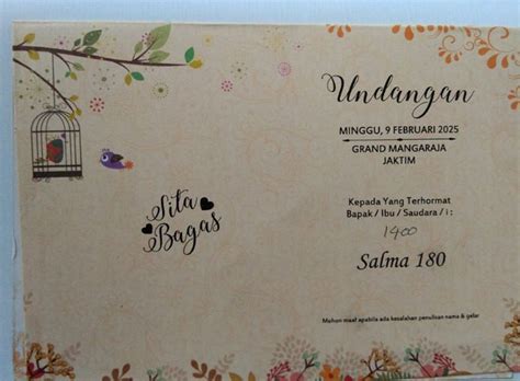 Cetak Undangan Nikah