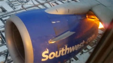 Video Plane Forced To Make Emergency Landing Amid Flames Abc News