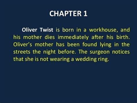 Essay Oliver Twist Chapter 8 Efetyzofu