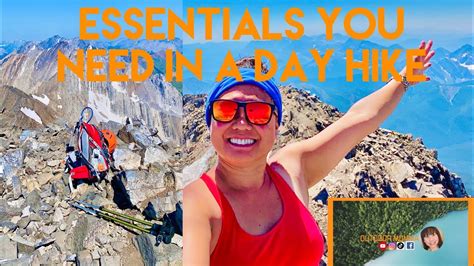 hiking essentials what you should pack in a day hike never hike without these hike safely