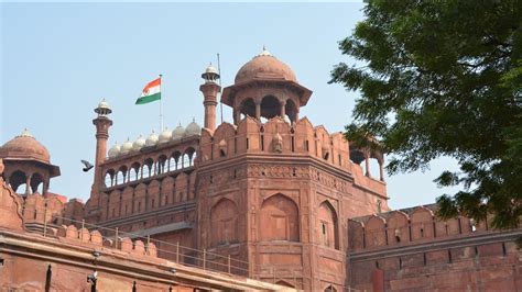 Red Fort Lal Qila Delhi India 4k Youtube