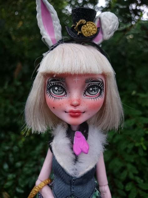 Ever After High Bunny Blanc Repaint Ooak Doll Etsy