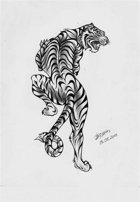 Tiger Tattoo By Dzsyna96 On Deviantart Arm Tattoos Tiger Traditional