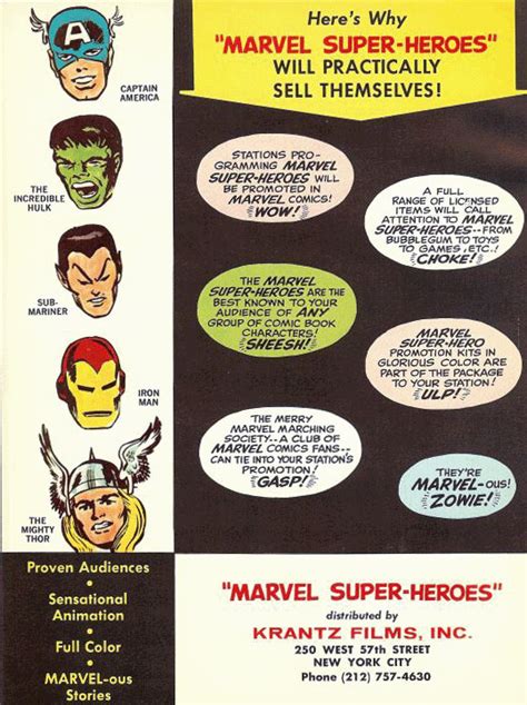 The Marvel Super Hero Cartoons 1966