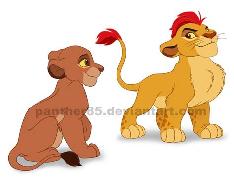 Trying To Impress Her By Panther85 On Deviantart Lion King Drawings
