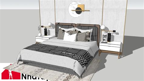 Nhatay Combo Bed Modern Stylist 56 3d Warehouse Modern Bed
