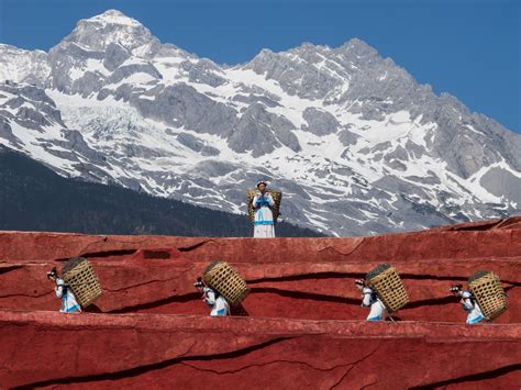 Jade Dragon Snow Mountain China With Map And Photos