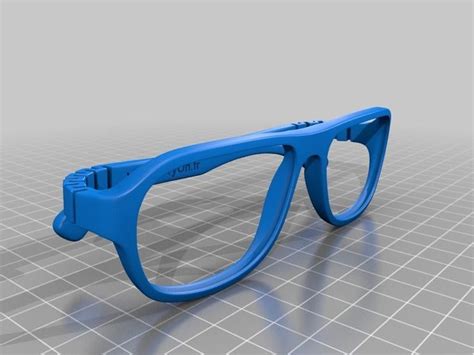 Lunettes Vto Virtualtryon Fr 3d Printed Glasses Steve By Virtualtryon Fr Thingiverse