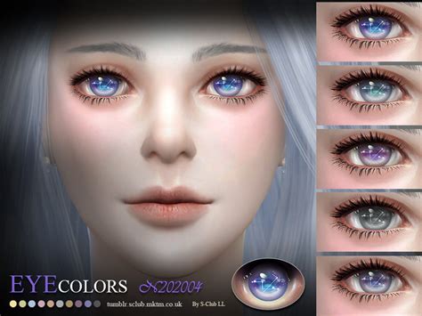 The Sims Resource S Club Ll Ts4 Eyecolors 202004