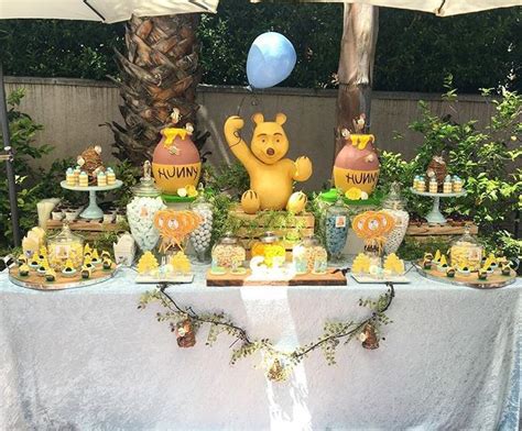A Classic Winnie The Pooh Inspired Baby Shower Eventdesign