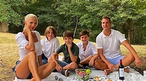 Maxi López se reencontró con sus hijos en Francia: el día de picnic que ...