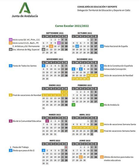 Calendario 2022 Andalucia Calendario Gratis